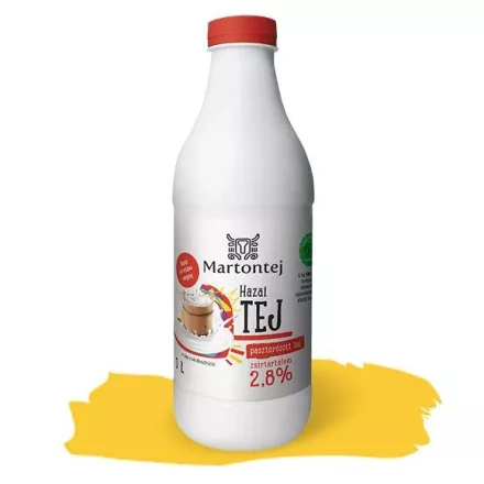 Martontej 2.8% 1l palackos tej