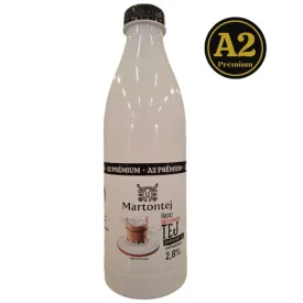Prémium A2 tej 2,8% laktózmentes – 1 liter, palackos