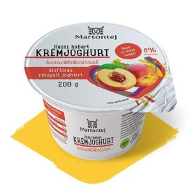 E-mentes, réteges, habart joghurt kajszibarackos