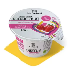 E-mentes, réteges, habart joghurt eper