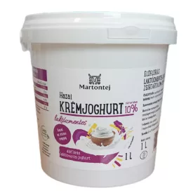 Laktózmentes Krém joghurt 1 L vödrös